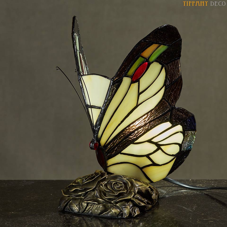 Tiffany butterfly lamp original deals