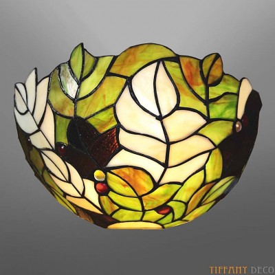 Tiffany Wall Lamp Flowers