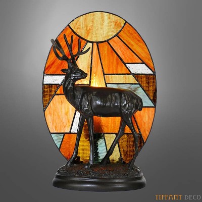 Tiffany Lamp deer