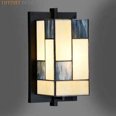 Tiffany Wall Lamp Art Déco Mondriaan