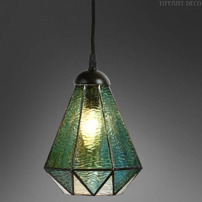 Suspended Lamp Mini Bell Arata Green