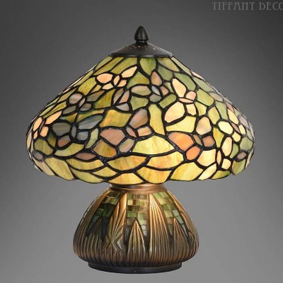 Tiffany Lamp Dragonfly Orange