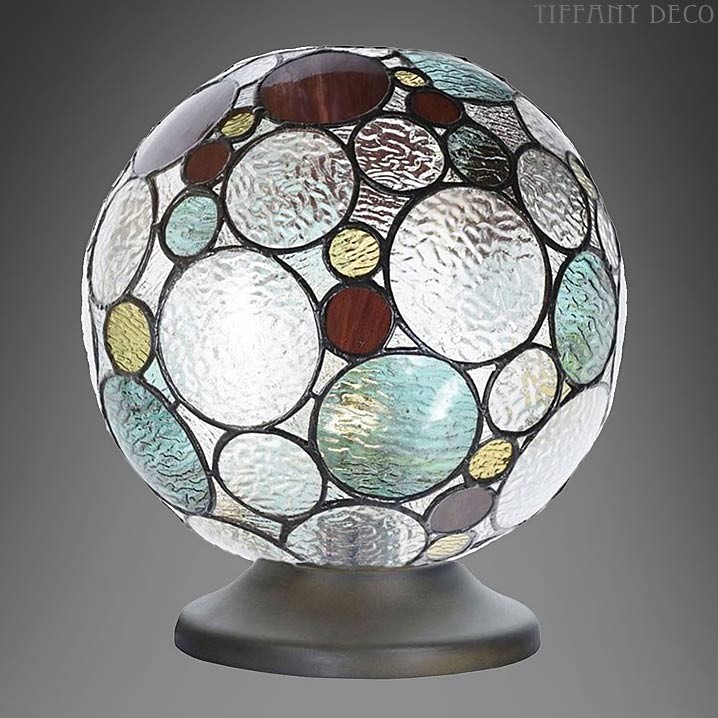 Tiffany globe shop lamp