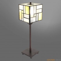 Square Tiffany Lamp Art Déco Mondriaan