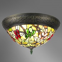 Tiffany Ceiling Lamp Flowers