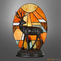 Tiffany Lamp deer