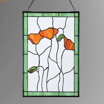 Stained glass window Flowers