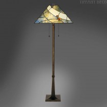 Tiffany Floor Lamp Sky Blue