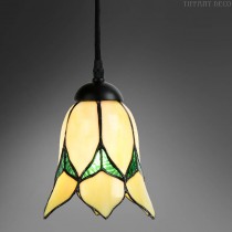 Suspended Lamp Mini Bell Yellow flower