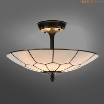Tiffany ceilingl Lamp Art Déco B&W Medium