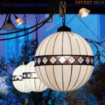 Suspended lamp Fargo globe