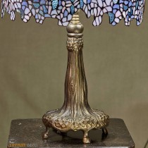 Base for tiffany shade in zinc CV4529