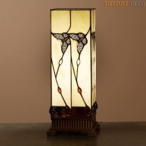 Square Tiffany Lamp Butterfly Medium