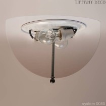 Suspension for Ceiling lamp 0080 ( against ceiling ) 2x E27