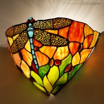 Tiffany Wall Lamp Dragonfly