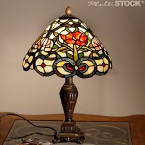 Small Tiffany Lamp Flowers
