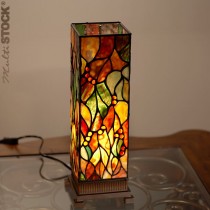 Square Tiffany Lamp Mepolie Small