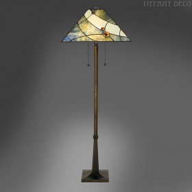 Tiffany Floor Lamp Sky Blue