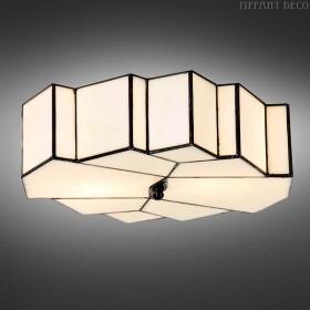 Tiffany ceilingl Lamp Art Déco B&W