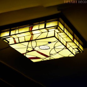 Tiffany ceilingl Lamp Mission