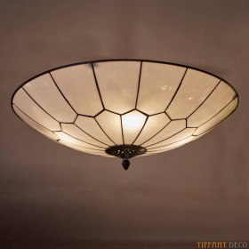 Tiffany ceilingl Lamp Art Déco B&W Large