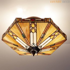 Tiffany Ceiling Lamp Art Deco