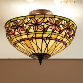 Tiffany Ceiling Lamp Virginia Medium