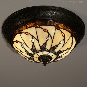 Tiffany Ceiling Lamp Butterfly