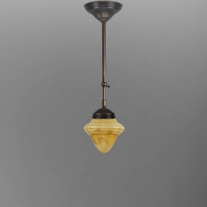 Suspended lamp La Vilette 15 Marbled