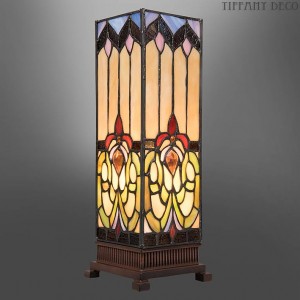 Square Tiffany Lamp Garland Small