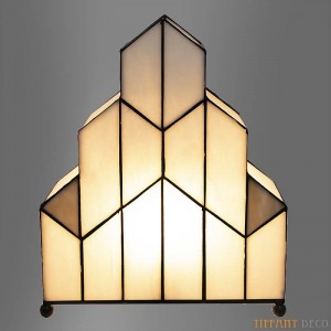 Square Tiffany Lamp Art Déco Small