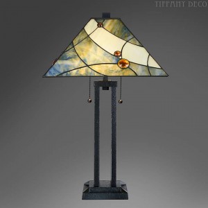 Tiffany Lamp Sky Blue