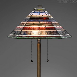 Tiffany Floor Lamp Industrial