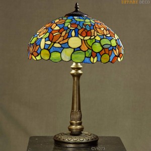 Tiffany Lamp Flowers Medium