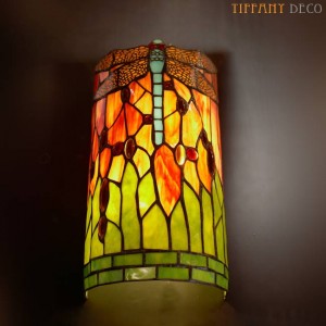 Tiffany Wall Lamp Dragonfly