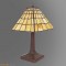 Square Tiffany Lamp 9928