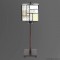 Square Tiffany Lamp Art Déco Mondriaan