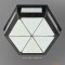 Tiffany Ceiling Lamp Géometric
