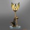 Tiffany Lamp Golden Art Deco Lady