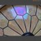 Tiffany ceilingl Lamp Art Déco B&W Large Sun
