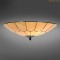 Tiffany ceilingl Lamp Art Déco B&W Large Sun