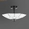 Tiffany ceilingl Lamp Art Déco B&W Medium