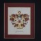 5 Lithographs of Heraldic arms cards