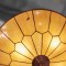 Tiffany ceilingl Lamp Art Déco B&W Large Sun