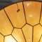 Tiffany ceilingl Lamp Art Déco B&W Large Sun