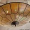 Tiffany ceilingl Lamp Art Déco B&W Large Sun