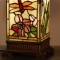 Square Tiffany Lamp Dragonfly Medium