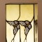 Square Tiffany Lamp Butterfly Medium