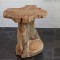 Stool in massive wood