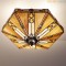 Tiffany Ceiling Lamp Art Deco